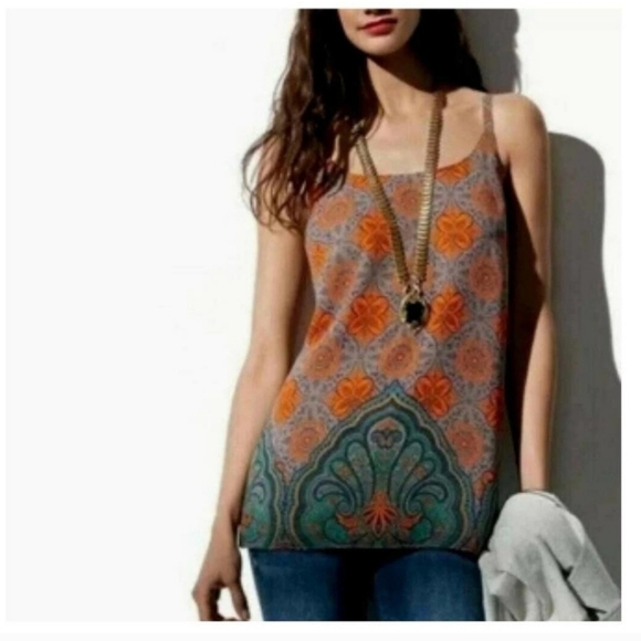 CAbi Tops - Cabi Arabesque Boho Tank - Small